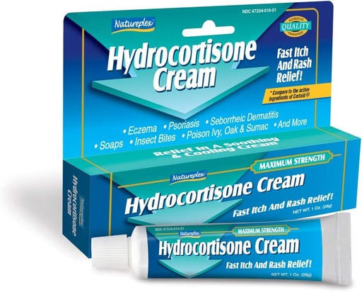 [BRSWGHD6B4OQYHQ4] Hydrocortisone Cream Fast Itch and Rash Relief