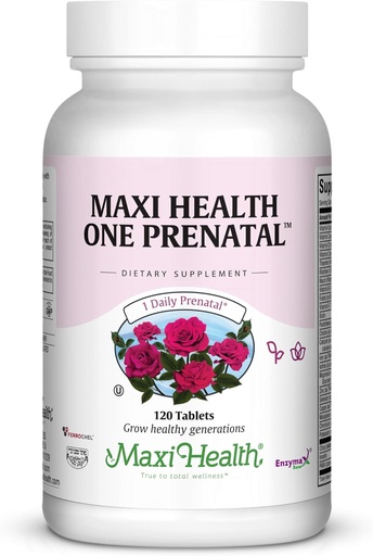 [BRSWIZIIOB4QI3YZ] Kadınlar için Prenatal Vitaminler – Demir, Folate, Choline, D3 ve Essential Nutrients ile Bir Günlük Prenatal Vitaminler – Hamilelik ve Preconseps için Yüksek Aborps – 120 Tablet
