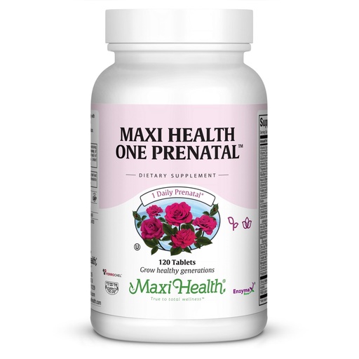 [BRSWIZIIOB4QI3YZ] Maxi Health Prenatal Vitamins for Women – One Daily Prenatal Vitamins with Iron, Folate, Choline, Vitamin D3, and Essential Nutrients – High Absorption Supplement – 120 Day Supply