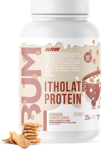 [BRSW2GIDA4DRG3L2] Vint Whey Protein Toz Isolate, Cinnamon Crunch (CBUM Itholate Protein) - 100% Muscle Growth & Recovery - Aşağı-Fat, Aşağı Avtomobilb, Natural Flavored - 25 Xidmətlər