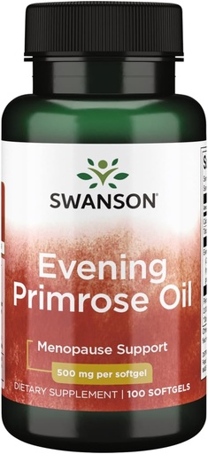 [BRSWIYT7PMBRGE3A] Swanson Evening Primrose Oil (Omegatru) 500 Milligram 100 Sgels