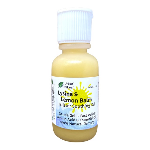 [BRSWGCT6CAGQEYL6] Urban ReLeaf Lysine & Lemon Balm Blister Soothing Gel! Fast Drying, 100% Natural Help!