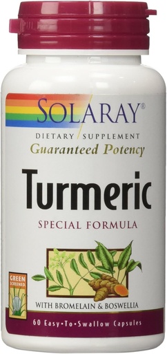 [BRSWIYQAO4GRC3TU] Solaray - Turmeric Special, 60 capsules