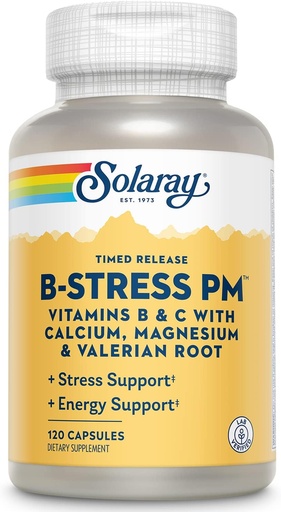 [BRSWIYQ2A4DRCCL2] SOLARAY B-Stress P.M. | 120 caps