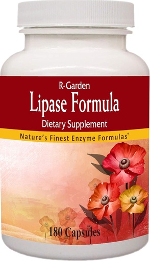 [BRSWYHAPBB5BAD3A] Lipase Formula, 180 caps.