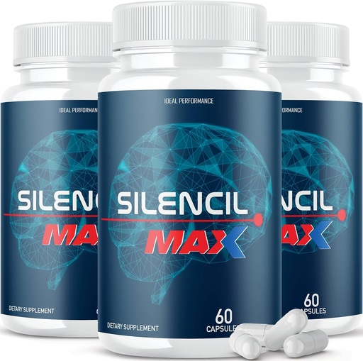 [BRSW2C35CN5BYYLF] IDEAL EFEKTYWNOŚĆ (3 opakowania) Silencil Tinnitus Max Supplement Pills Silencio Silencio Silencile (180 kapsułek)