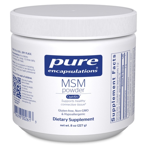 [BRSWIY36AAPBWHLK] Pure Encapsulations MSM Powder | Hypoallergenic Supplement Supports Joint, Immune, and Respiratory Health | 8 Ounces