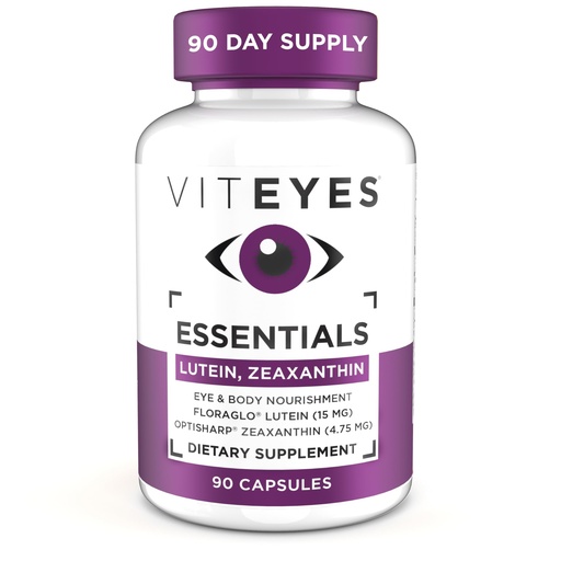 [BRSWIFD5OB4GGFY7] Viteyes Essentials Eye Health Dietary Supplement, Lutein & Zeaxanthin for Macular Support, 90 Capsules
