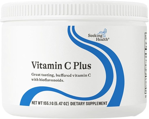 [BRSWIZI5DIAAODDI] Seeking Health Vitamin C Plus Great Tasting, buffered Vitamin C with bioflavonoids, Net WT 155.1G(5.47 OZ)