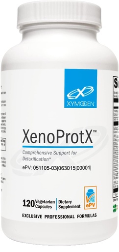 [BRSRMGQTCACWYHTF] XYMOGEN XenoProtX - DIM, NAC & Phytonutrients - Estrogen Metabolism & Liver Detox Pathway Support - Comprehensive Hormone Balance Supplement - Gluten-Free & Non-GMO - 120 Capsules