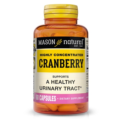 [BRSWIYQHCMPRAYDC] MASON NATURAL Cranberry Highly Concentrated 900 mg, 1 Month Supply, Antioxidant & Immune Health, Supports Healthy t, 1 Pack