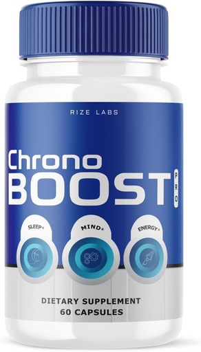 [BRSROHT2CENA2E3B] Rize labors Chrono Boost Pro Capsules, Supports Sleep and Brain Health, Advanced Formula, Herbal Supplement (60 kapszula)