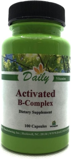 [BRSWKEICAYGBADTC] Daily Manufacturing Activated B-Complex (Activated Forms of Multi-B Vitamins)