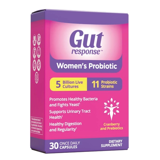 [BRSROEIPAF6GKFDO] Women’s Probiotic, Slows Down Digestive Aging, Boosts Immune System, Supports UT & Feminine Health, Cranberry Extract, Non-GMO, Gluten Free & Soy Free, 5 Billion CFU, 30 Capsules