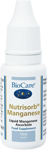 [BRSWIBA7BAIAEF3M] Biocare - Nutrisorb Manganese | 15ml