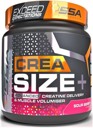 [BRSROFIKAB5RQF3X] SSA Creatine Monohydrate Powder with D-Ribose for Muscle Gain and Volumization, Rapid Muscle Recovery | Pure Micronized Creatine | Time Release Blend | 1.2lb (Melon Candy)
