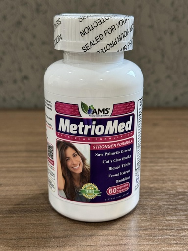 [BRSWYAT7PMGRG23O] America Medic & Science MetrioMed 60 Capsules | Women’s Herbal Supplement for Hormonal Balance & Wellness | with Black Cohosh, Chasteberry & Red Clover
