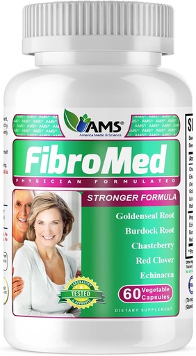 [BRSW2HQQOIBRGHY6] America Medic & Science FibroMed (60 Capsules) - 124; Hormonális Egyensúlypótlás Nők számára - 124; Chasteberry, Red Clover, Echinacea és egyéb természetes gyógynövények - 124; Támogatók Reprodukciós Egészség