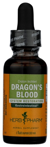 [BRSWIYIBAIPQYEAV] Herb Pharm Dragon's Blood Liquid Tree Sap for Digestive Support - 1 Ounce (DDRAG01)
