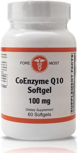 [BRSWYYYCPN7BA2A2] Holistic Health CoEnzyme Q10 100 mg 60 Softgels