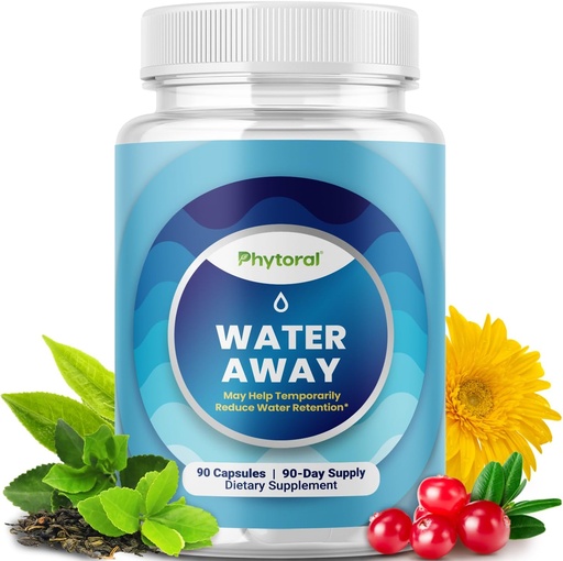 [BRSWGZQLOEHWCELG] Qadınlar və Kişilər üçün Su Retention Pills - Herbal Diuretic Supplements - Dandelion Leaf Leaf Dəstəkləyişdirmə və Bloating Yardım üçün Green Çay - Gənc üçün Pills - Qırmızı və Dəyir Swelling - 90 Count