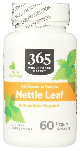 [BRSRMAYQCUIBY2AV] 365 by Whole Foods Market Nettle Leaf, 60 CT