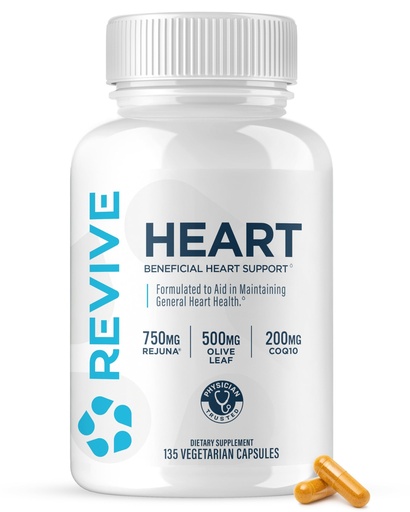 [BRSW2GI2DICBA23A] Revive MD Health Supplements, 90 Veggie Capsules - CoQ10 Supplement Supports Heart Muscle Function - Coenzyme Q10 200mg Promotes Healthy Flow - Vegan-Friendly & Gluten-Free (30 Servings)