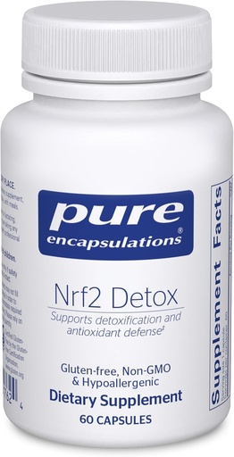 [BRSWKHD4AIFRO3AY] Pure Encapsulations Nrf2 Detoquetae 124; Nrf2 and Detoxicification Support *