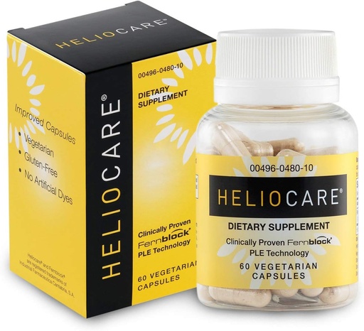 [BRSWKHQQAB6QOG3U] Heliocare Antioxidant Formula Kapsule 60 Kapsule (Pack of 2)