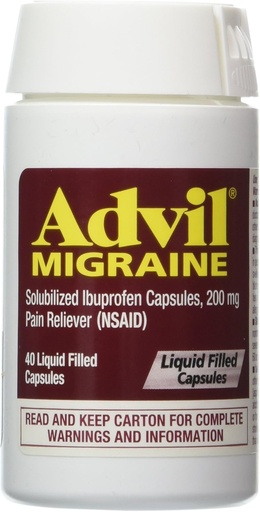 [BRSWIYQGCAGBO2TU] ADVIL MIGRAINE LIQUI-GELS (40 cápsula)