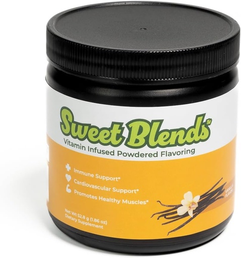 [BRSROHY3OV5BUH3V] Protein Flavor - Vanilla- Powdered Flavoring for Protein Shake with Daily Multi-Vitamin-20 Servings-Enhance Flavor & Customize Protein Shake