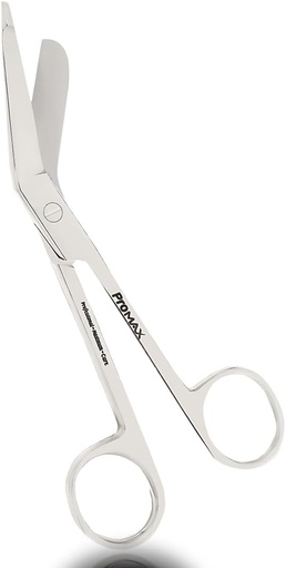 [BRSWYYYBDIMR6YDH] ProMaxCare 5.5 Inch Trauma Shears for Nurses - Lister Bandage Scissors Veterinary - Medical Shears for Nurses, Surgical & EMS Use (Silver)