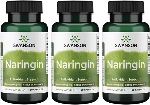 [BRSWGZIBDJ7Q42D7] Swanson Naringin 500 Milligrams 60 Капсули (3 пакет)