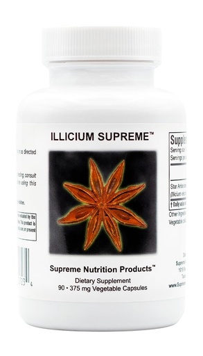 [BRSWKZL7BUPRQYDA] Supreme Nutrition Illicium, 90 Pure Star Anise Vegetarian Capsules
