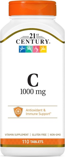 [BRSWIYIPC57AGDLY] 21. Yüzyıl C 1000 mg Tabletleri 110 Kont