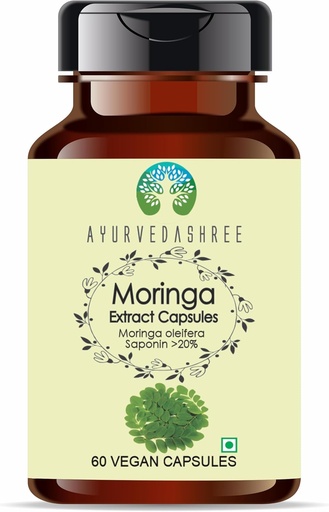 [BRSROCA5OB6BODI4] Moringa Extract 500mg - 60 Vegetariánske kapsule 