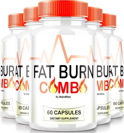 [BRSRAGQ2OAPQ4AD4] (5 Pack) Fat Burn Combo Capsules, FatBurn Combo Keto Formula, All Natural Weight Loss Supplement to Achieve Healthy-Looking Body, Keto Fitness Pills, Official Reviews (300 Capsules)