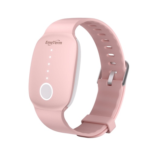[BRSROZYROYARGALL] EmeTerm Fashion FDA-Cleared Relieve Nausea Electrode Stimulator Morning Sickness Motion Travel Sickness Vomit Relief Rechargeable No Gel Drug Free Wrist Bands Without Side Effects