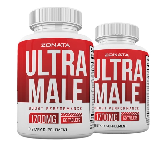 [BRSRAELYC57QAYLK] Zonata (2 Pack) Ultra Male Pills, Power Ultra Male Supplement Advanced Formula, 120 Count