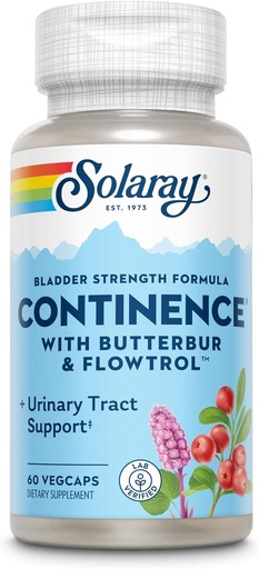 [BRSWIYIDBYPRYHTA] SOLARAY Continence w/flowtrol, Veg Cap (Carton) | 60ct