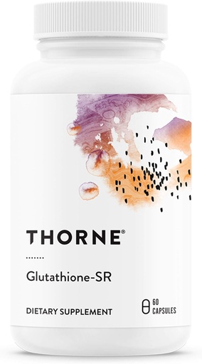 [BRSWIZQBOUDBQDY7] THORNE - Glutathione-SR - 항 산화 지원 * - 60 캡슐에 대한 수용성 글루타티온