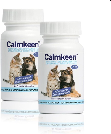 [BRSWGFD7OF5WKA35] 75 mg 120 Count Nutritional Supplement for Small Dogs and Cats Up to 22 Pounds (Formerly Calmkene)