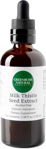 [BRSWKHQ6OQMRWYLD] Greenbush Milk Thistle Concentrado 4 oz Extrato Líquido