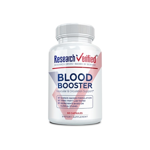 [BRSWYEDRA54AK2D6] Research Verified Blood Booster - Blood Support - Hawthorn, Magnesium, Celery Seed Powder, BioPerine - 60 Capsules - 1 Month Supply
