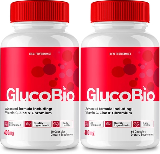 [BRSRAGL4DECQA234] GlucoBio Capsules, Official GlucoBio Support Supplement Pills - Maksimum GlucoBio Health & Wellness Capsules, Gluco Bio Capsules Reviews (2 Paket)