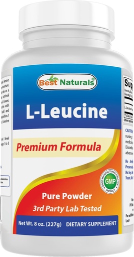 [BRSWYGT5BV5BMYLO] Кращий натуральний L-Leucine чистий порошок 8 OZ