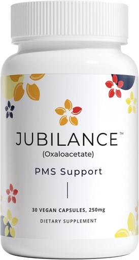 [BRSW2EIKOAIGM3Q4] Jubilance PMS Support - Oxaloacetate PMS Relief Vitamin for Women (New Look, Same Clinically Proven Formula)