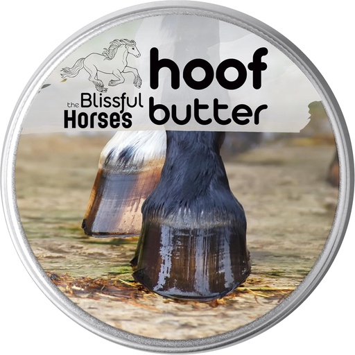 [BRSWGY3QOV5GMC3Z] El Blissful Horses Hoof Butter All Natural Support for Your Horse's Hooves, 4-Ounce
