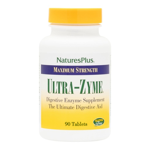 [BRSWIF3ZOBYROET6] NaturesPlus Ultra-Zyme - 90 Tablets - Enzyme Supplement to Support Healthy Digestion - Gluten Free - 45 Servings