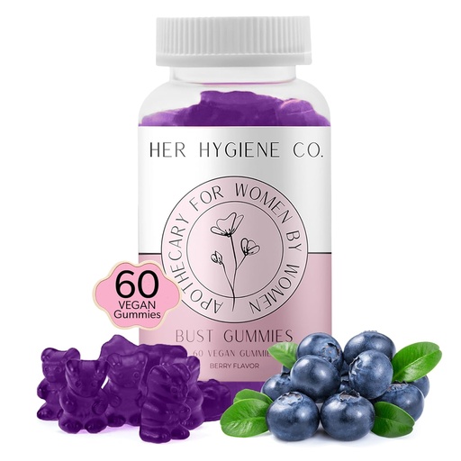 [BRSRAGI2BNYAECLK] Hänen Hygienia Co. Rinta tuki Gummies for Women, Wellness & Luottamus, Natural kasviperäisten Blend, Multivitamiini curves, Fitness harjoitus täydentää, Vegan & non-GMO, Berry Flavor, 60 kreivi